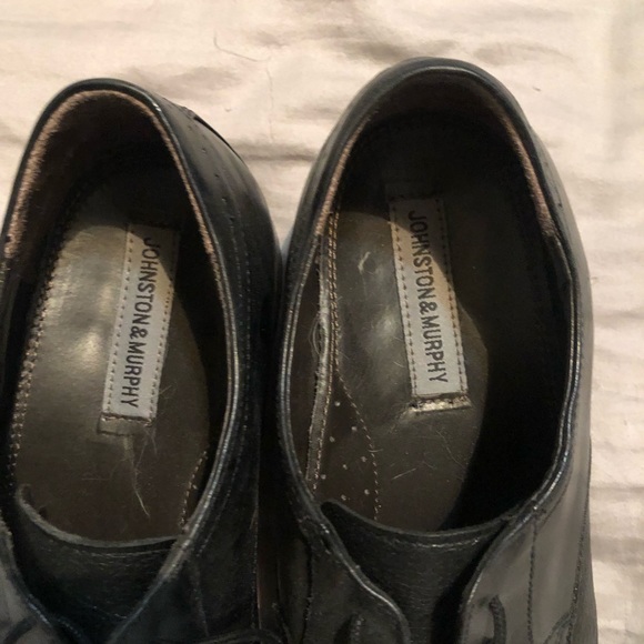 johnston and murphy black dress shoes Johnston & Murphy Men's Holden Plain Toe